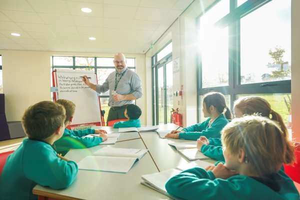 Oatlands Juniors - Teacher and Pupils - 2023 small