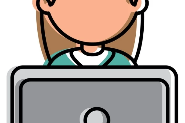 woman-using-laptop-computer-vector-17909142