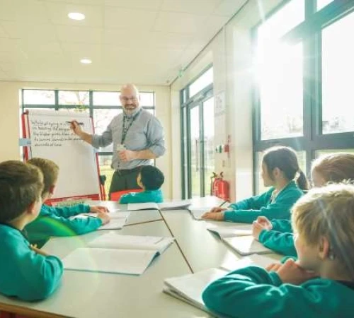 Oatlands Juniors - Teacher and Pupils - 2023 small