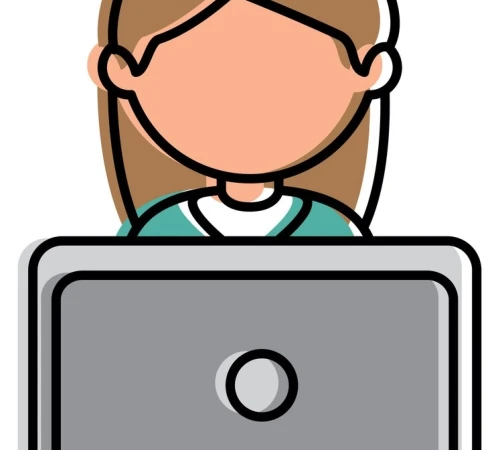 woman-using-laptop-computer-vector-17909142