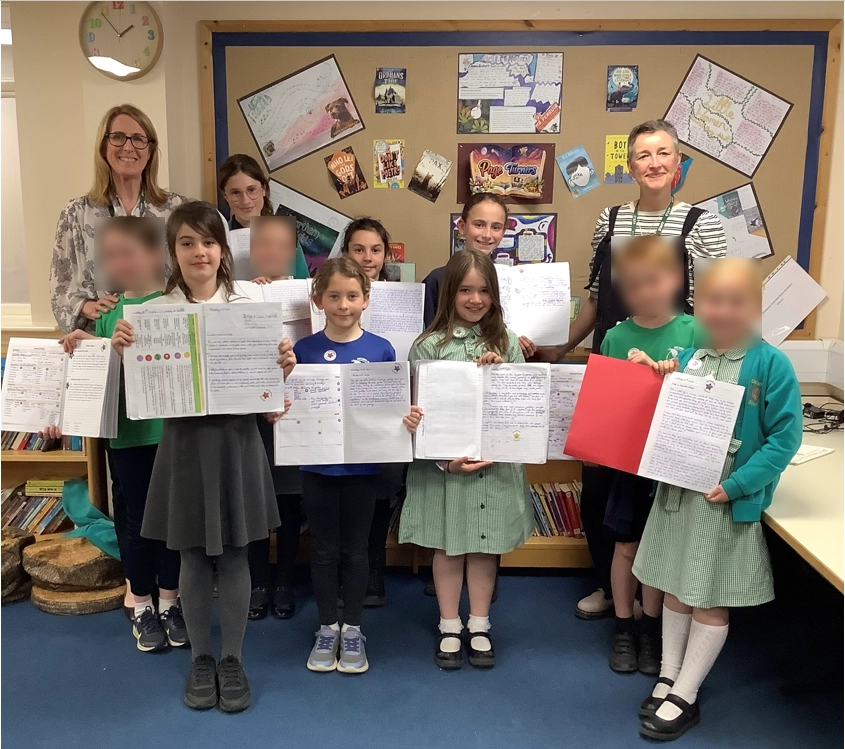 Scarth celebration writing