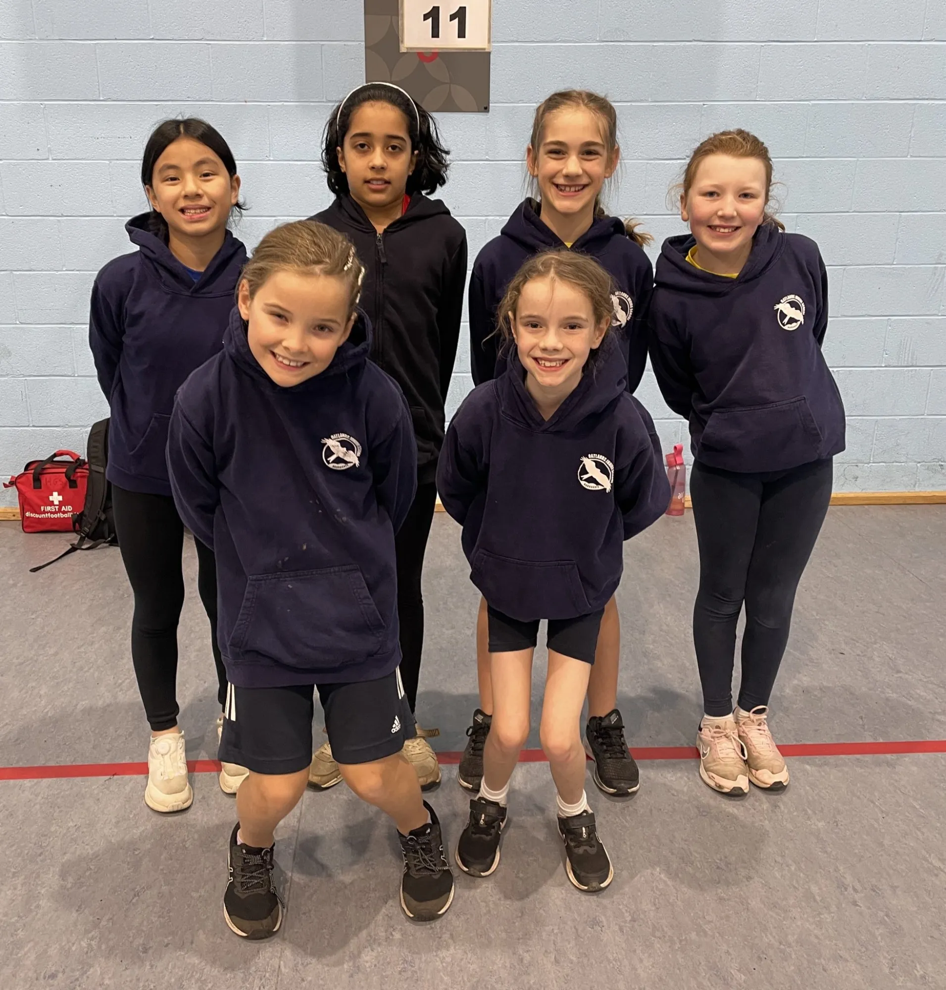 Y5 netball team 2023